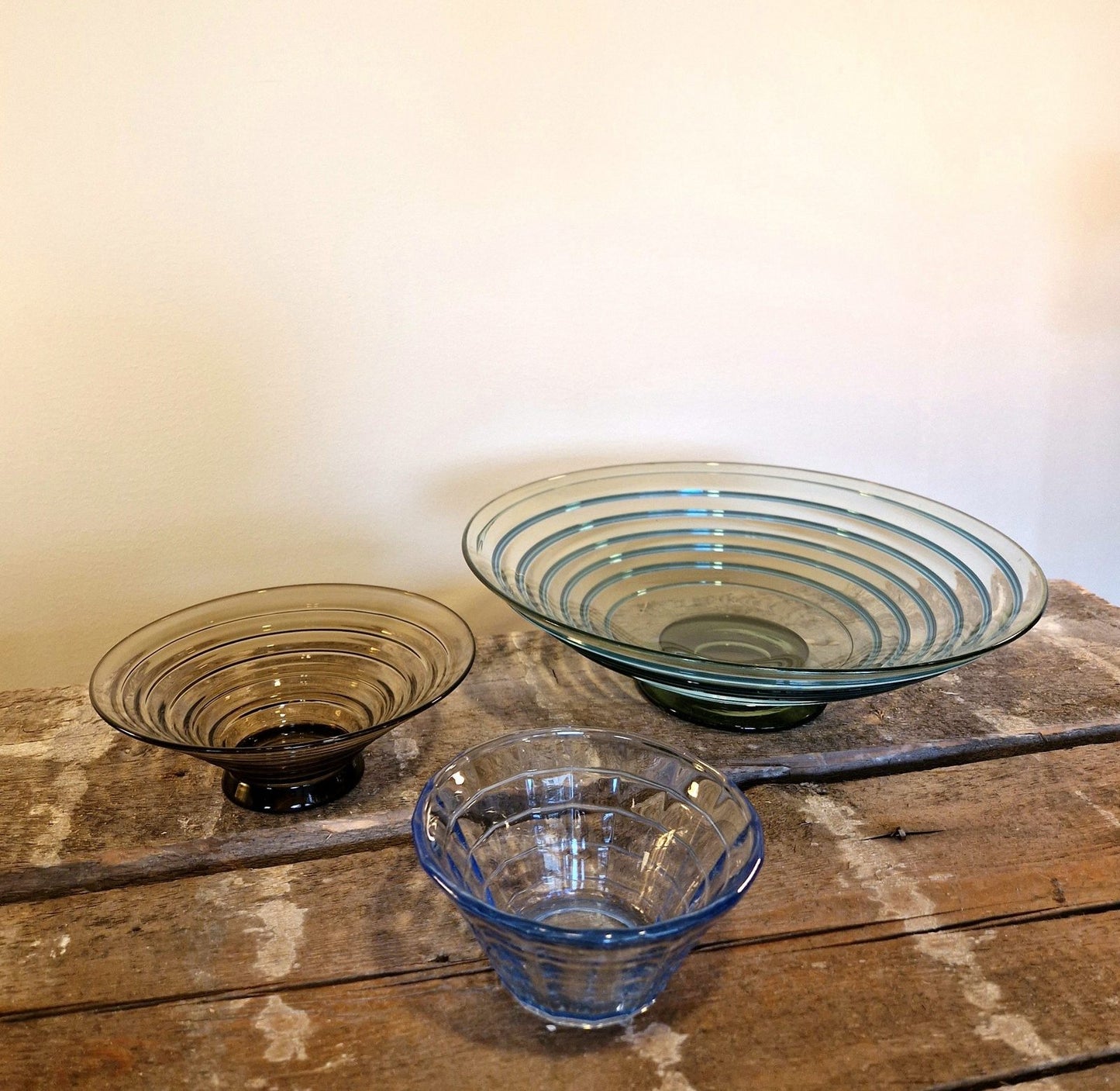 Glass bowls, Simon Gate & Edward Hald
