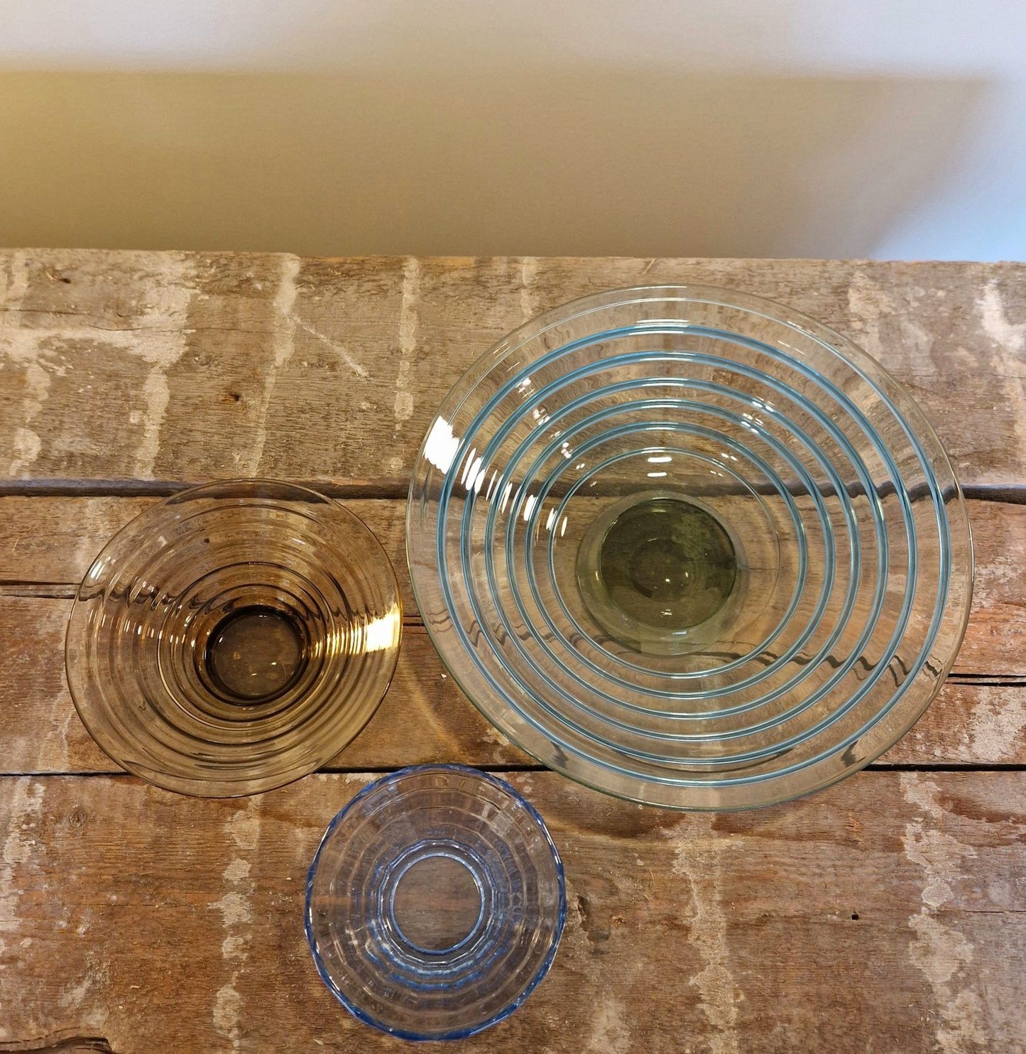 Glass bowls, Simon Gate & Edward Hald