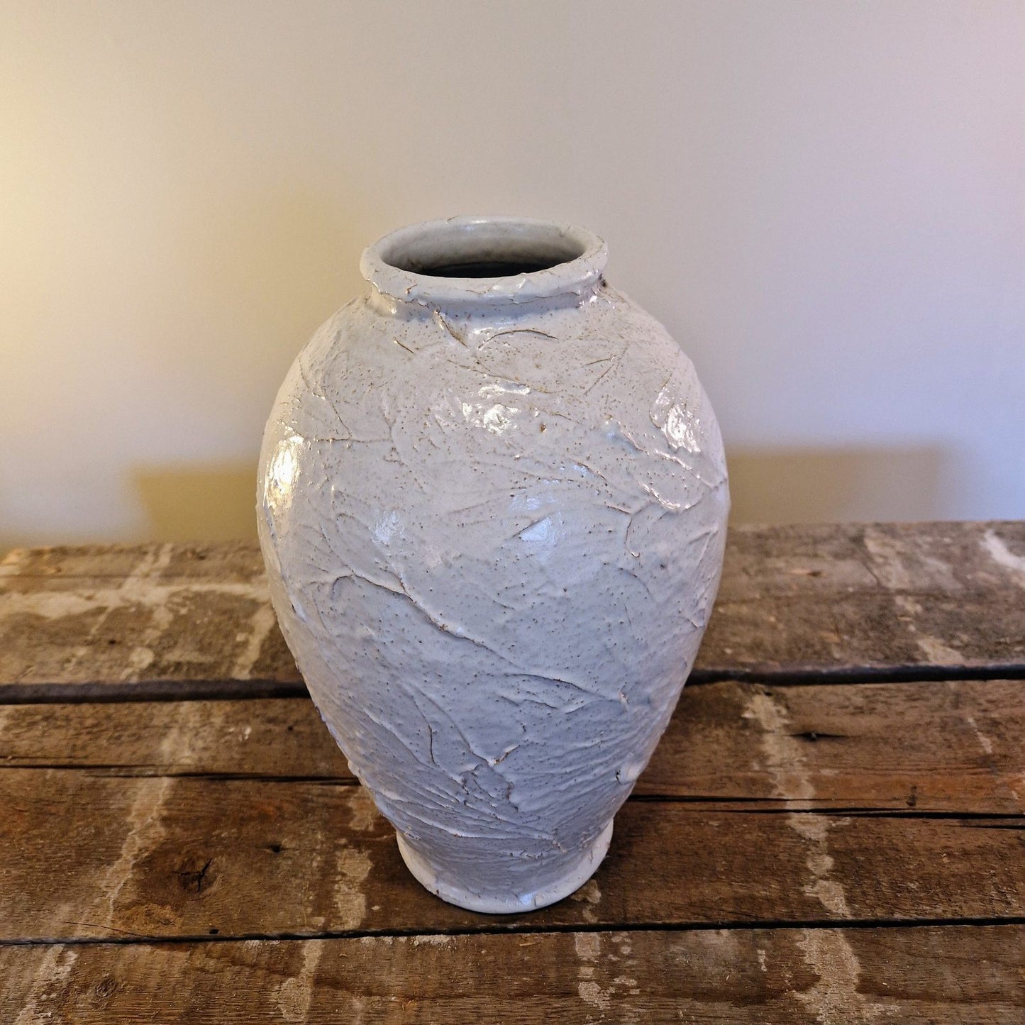 Floor vase Andersson & Johansson. Höganäs, 1930/40s.