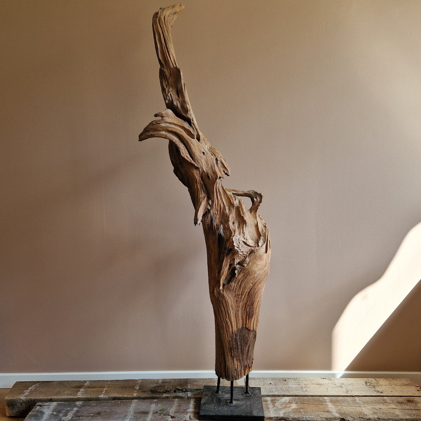 LARGE TREE ROOT SCULTPURE