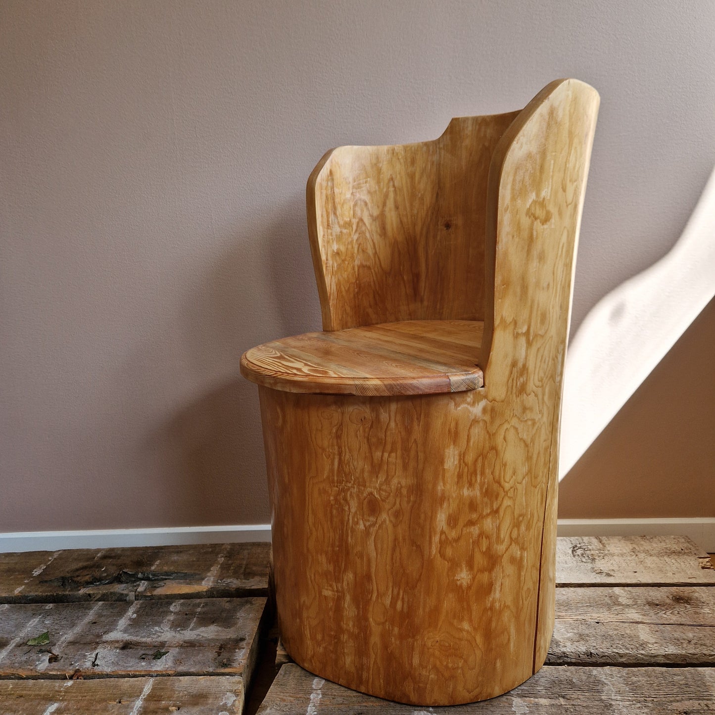 Swedish stump chair