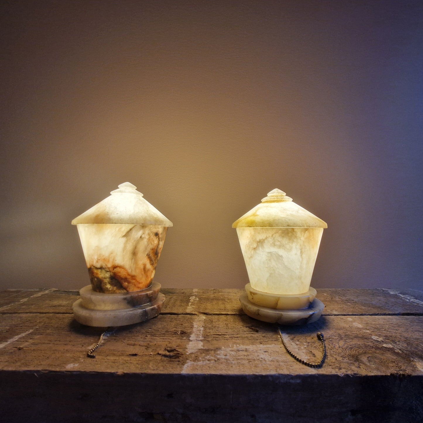 Unique Art Decó lamps