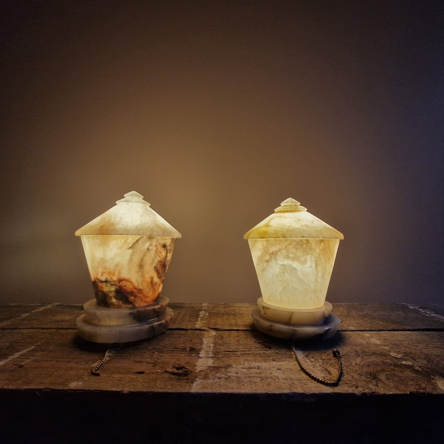 Unique Art Decó lamps