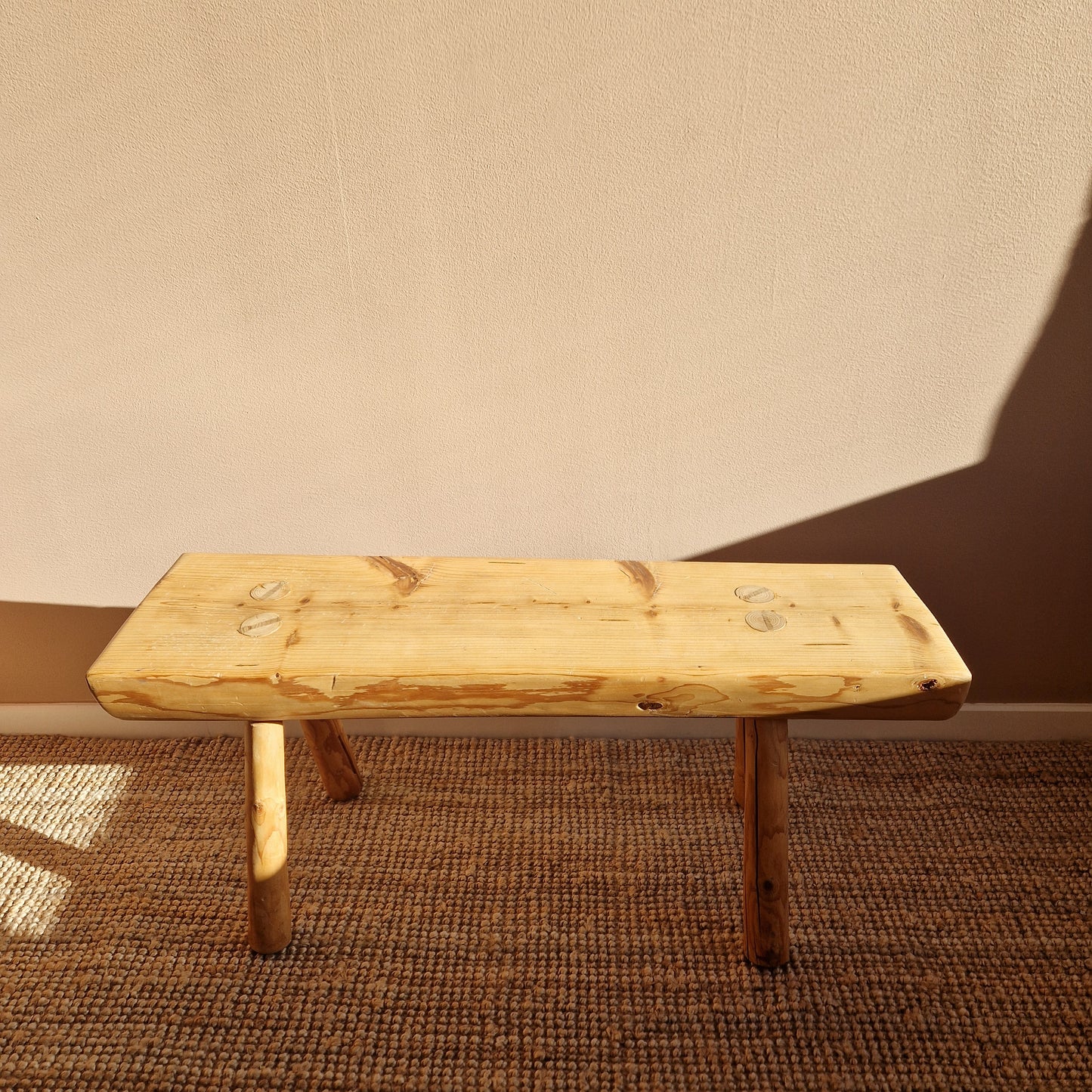 Pine bench, Sweden