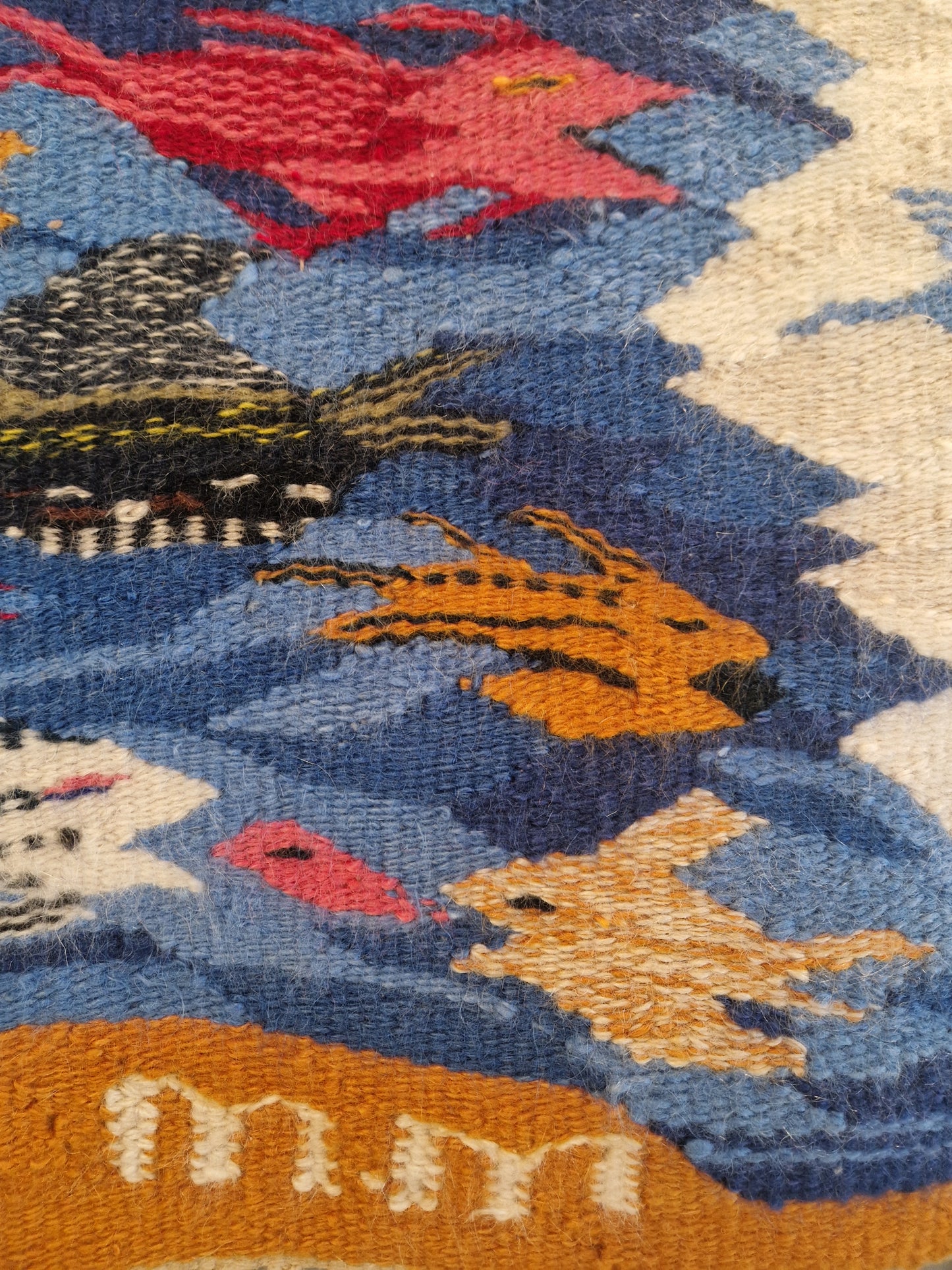 Wall Hanging, Fishes and birds