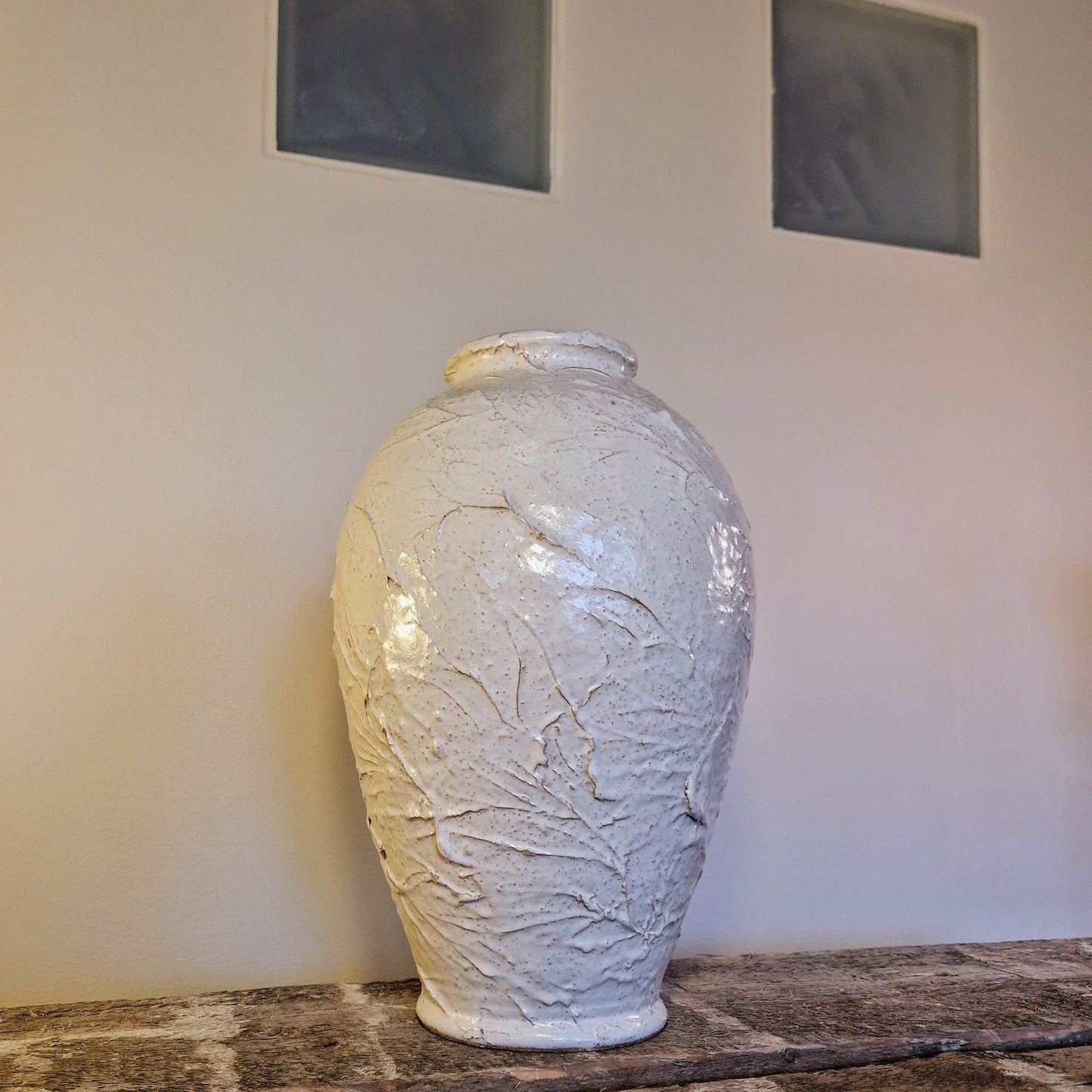 Floor vase Andersson & Johansson. Höganäs, 1930/40s.