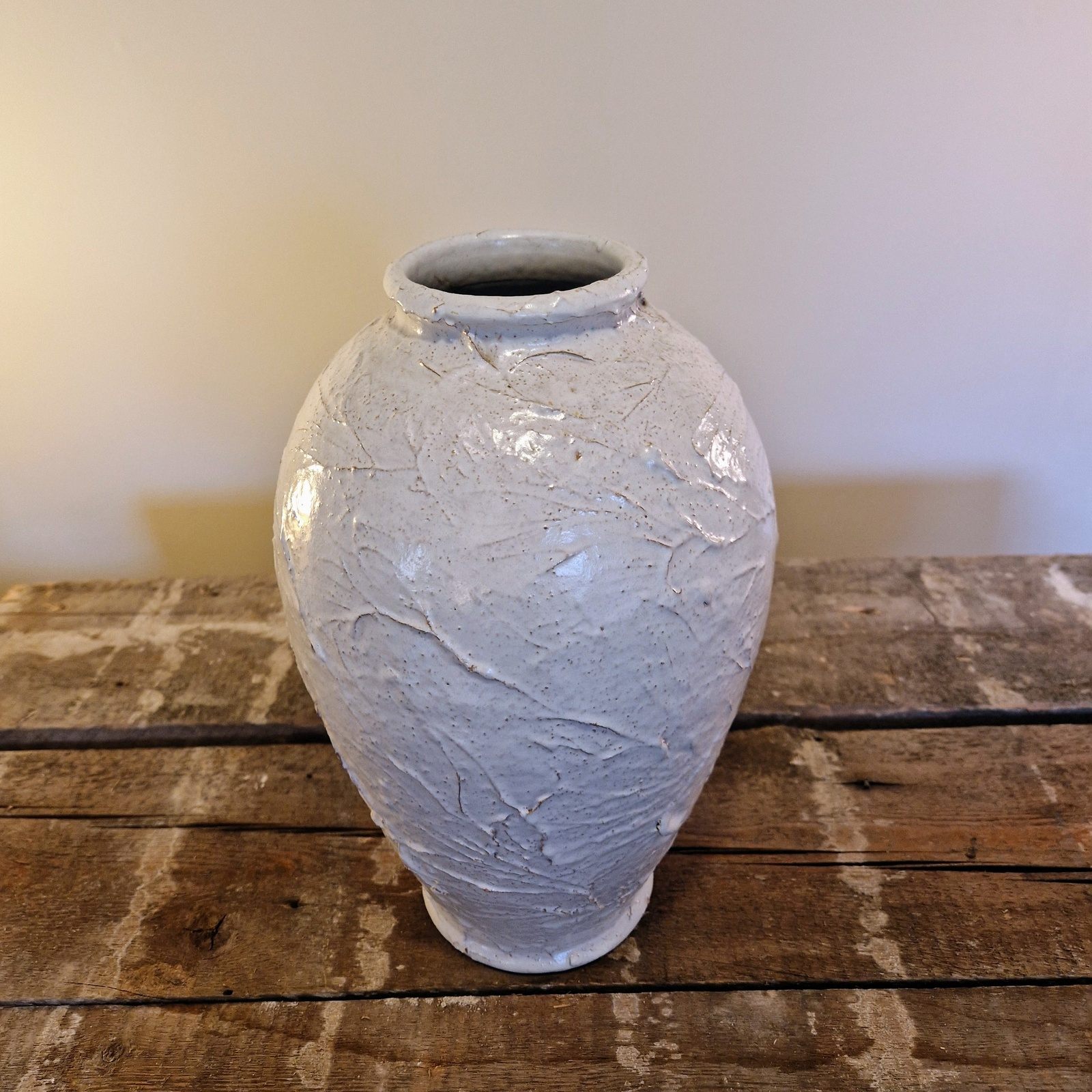 Floor vase Andersson & Johansson. Höganäs, 1930/40s.