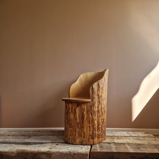 Swedish stump chair