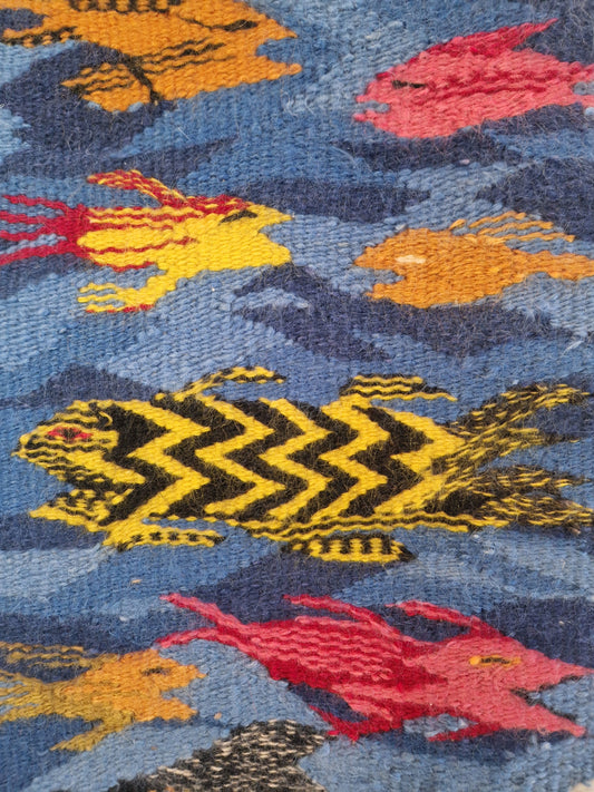 Wall Hanging, Fishes and birds